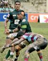 Greens prevail in muddy affair37