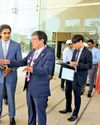 Japanese envoy visits Colombo Int'l Airport Hotel Project17