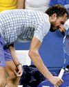 Enraged tennis champ Medvedev smashes racquet, fined heavily49