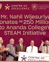 Nahil Wijesuriya funds 250 mn to Ananda's STEAM centers14