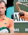 Russian tennis player loses and destroys racquet70