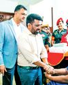 President inquires into well-being of war veterans President inquires into well-being of war veterans