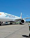 SriLankan Airlines' first wide-body aircraft in seven years touches down at BIA7