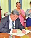 Rasika Peiris assumes duties as new Commissioner General of Elections15
