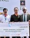 Flemingo Duty Free partners KickCancerThon to donate Rs. 1 m to Apeksha Hospital47