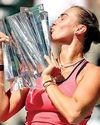 Sabalenka wins first Indian Wells title with victory against Rybakina43