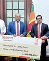 People's Bank donates Rs. 300 m to Rebuilding Sri Lanka Fund23