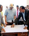 Indian High Commissioner visits hybrid power project in Delft Island Indian High Commissioner visits hybrid power project in Delft Island1