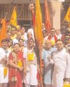 बेंगलूरु के श्याम श्रद्धालुओं ने खाटू श्याम मंदिर में चढ़ाए निशान44
