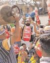 'आप' ने भाजपा के खिलाफ आईटीओ पर किया प्रदर्शन7