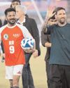 मेस्सी ने हैदराबाद के खेल प्रेमियों को मंत्रमुग्ध किया, तेलंगाना के मुख्यमंत्री ने जताया आभार4