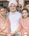 राहुल गांधी हरियाणा के सोनीपत में किसान की बेटी के विवाह समारोह में शामिल हुए1