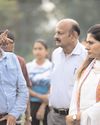 खेल राज्यमंत्री रक्षा खडसे ने अगरतला में साइ केंद्र का औचक दौरा किया33