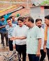 सामूहिक श्रमदान से तालाब, हैंडपंप व कुंए के आसपास की गई सफाई5