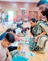 बच्चों ने चित्रों के जरिए दिया पर्यावरण संरक्षण का संदेश, केनवास पर हरे-भरे पेड़ पौधे, जानवर, स्वच्छ वातावरण, पर्यावरण प्रदूषण व जलवायु परिवर्तन को उकेरा10