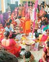 विवाह के फिजूल खर्च से बची राशि बेटे-बेटियों के भविष्य में आएगी काम, आदर्श विवाह में 5 जोड़े परिणय सूत्र में बंधे18