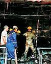 इंदिरा मार्केट की दुकान में लगी आग, जलकर खाक0