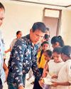 स्वच्छता दीदियों का सम्मान निबंध, रंगोली और चित्रकला में बच्चों को किया पुरस्कृत1