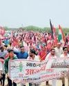 खारुन को बचाने सोमनाथ घाट से क्रांति सेना की पदयात्रा शुरू14