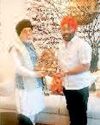 सिख फोरम के अध्यक्ष और डीपीएस के चेयरमैन भाटिया से की मुलाकात14