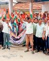 रांकाडीह में निकली तिरंगा यात्रा रांकाडीह में निकली तिरंगा यात्रा
