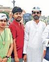 आप नेता संजय का हुआ जोशीला स्वागत2