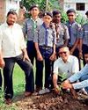 कुर्रा स्कूल में रोपे गए पौधे18