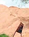 तटवर्ती गांवों में हजारों घनमीटर रेत डंप22