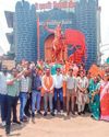 पंचामृत एवं सात नदियों के जल से किया छत्रपति शिवाजी महाराज का राज्याभिषेक14