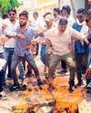 आक्रोशित कांग्रेसियों ने भाजपा और ईडी का पुतला फूंका15