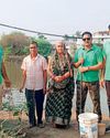 वैवाहिक वर्षगांठ पर किया पौधारोपण वैवाहिक वर्षगांठ पर किया पौधारोपण