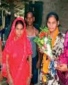जनपद सदस्य ने छात्रा राजमती पटेल को दी बधाई जनपद सदस्य ने छात्रा राजमती पटेल को दी बधाई