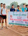 स्वामी करपात्री मैदान में महिला एवं पुरुष वर्ग के लिए प्रतियोगिता आयोजित नशा मुक्ति अभियान के तहत मैराथन दौड़ का आयोजन18