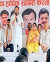 सरकार की युक्तियुक्तकरण नीति के विरोध में जिला कांग्रेस ने दिया धरना13