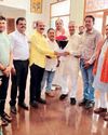 योग आयोग अध्यक्ष के प्रथम नगरागमन पर भाजपा पार्षदों ने किया स्वागत17