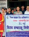 बनियागांव के पोस्टमैन पदुमसिंह को सेवानिवृत्ति पश्चात दी विदाई9