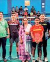 बैडमिंटन स्पर्धा में खिलाड़ियों ने किया बेहतर प्रदर्शन3