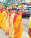 मां छिंदवाली महाकाली मंदिर की निकाली कलश शोभायात्रा0