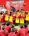 मदर टेरेसा हाई स्कूल में शाला प्रवेश उत्सव, नन्हे बच्चों का हुआ स्वागत4