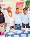 बनियागांव के पोस्टमैन पदुमसिंह को सेवानिवृत्ति पश्चात दी विदाई7