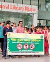 सेन्ट्रल लाईब्रेरी एवं गारमेंट फैक्ट्री में दिलाया गया नशामुक्ति का संकल्प12