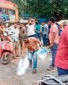 सब्जी मार्केट में व्यापारियों के बीच जमकर हुआ हंगामा9