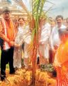 द्रविड़ वास्तुशैली से बन रहा भव्य मंदिर17