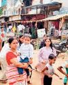 महिलाओं और बच्चों ने कापसी बाजार में निकाली गई रथ यात्रा18