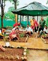 थाना परिसर में रोपे गए पौधे, भविष्य में अच्छे से गार्डनिंग करने का किया जाएगा प्रयास13
