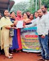 शिक्षकों ने किया धरना प्रदर्शन व निकाली रैली17