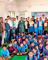 स्वामी आत्मानंद में मनाया शाला प्रवेश उत्सव विधायक ने की कुर्सी देने व शेड निर्माण की घोषणा44