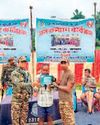 बटालियन ने स्वास्थ्य जांच कर बांटे रेडियो29