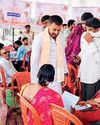 लोगों की समस्याओं को लेकर सुशासन तिहार में पहुंचे माहड़िक8