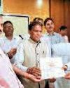 बिजली स्कूल के प्राचार्य को कलेक्टर ने किया सम्मानित16